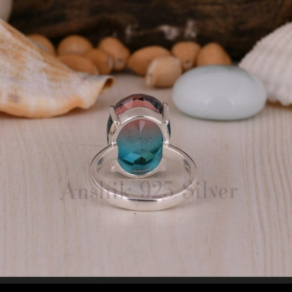 2 piece matching earring and ring set - Picture 3 of 5